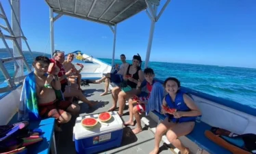 Boat riding